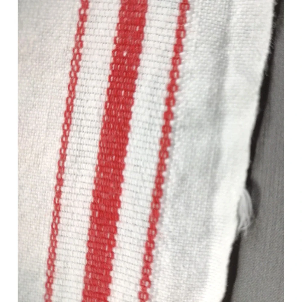 Heavy cotton tea towel, apple imprint, 17